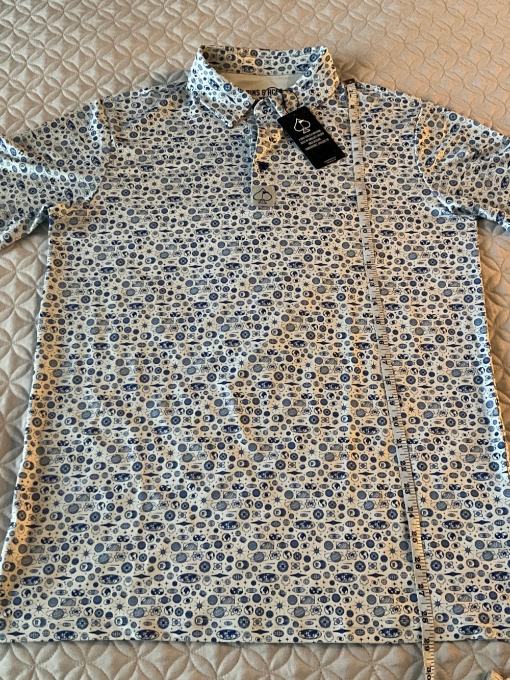 Golf Shirt Ace and Pins Brand, size M